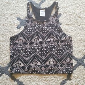 PINK by Victoria's Secret Aztec Cropped Tank Top